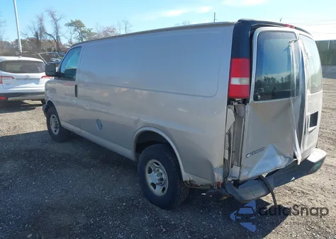 2008 Chevrolet Express Work Van from USA, damaged, VIN 1GCGG25C981158237